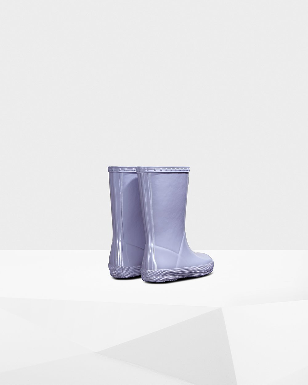 Hunter Original First Classic Gloss Rain Boots - Buy Online Kids Purple - CRQFND698